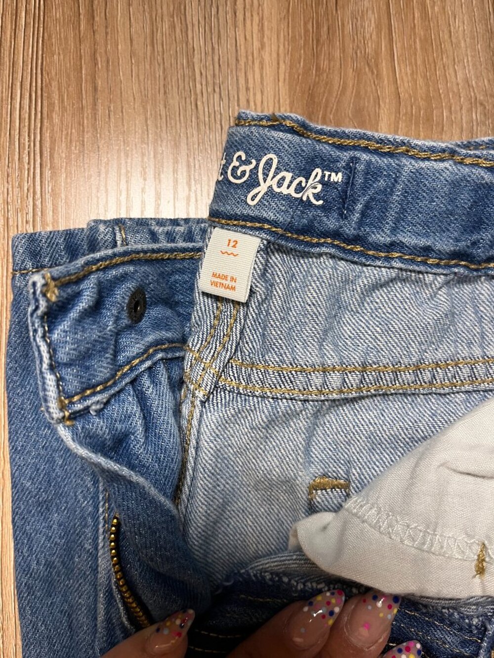 Cat & Jack Boy's Baggy Jeans Bundle - Sizes 12 & 14 - Relaxed Fit